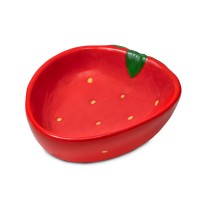 Triol (Триол миска керамическая для мелких животных "Клубника")
