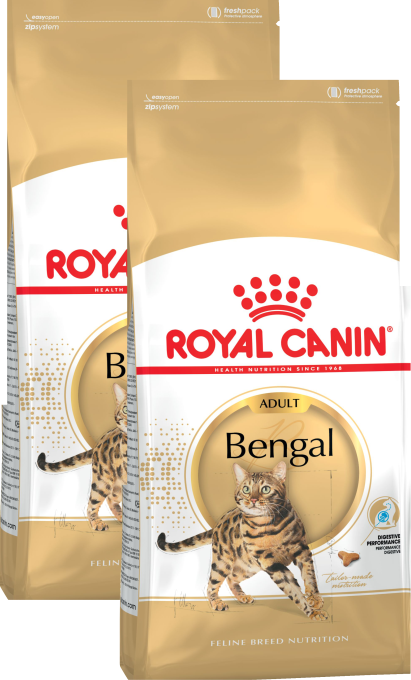 Акция! ROYAL CANIN Bengal Adult *4 (Роял Канин для кошек бенгальской ...