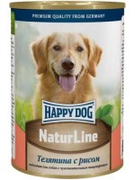 Happy Dog (Хэппи Дог, консервы для собак телятина с рисом)