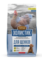 Деревенские лакомства Холистик Премьер сухой корм для щенков Курица с рисом