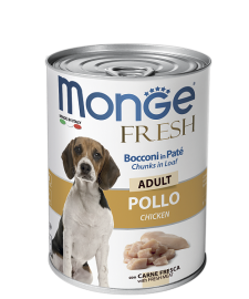 Monge Fresh Chunks in Loaf Chicken Adult (Монж консервы для собак: мясной рулет с курицей) - Monge Fresh Chunks in Loaf Chicken Adult (Монж консервы для собак: мясной рулет с курицей)