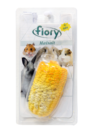 FIORY Maisalt (Фиори минеральный камень с солью в форме кукурузы для грызунов) - FIORY Maisalt (Фиори минеральный камень с солью в форме кукурузы для грызунов)
