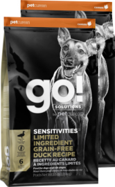 GO! Sensitivity + Shine Duck Dog Recipe, Grain Free, Potato Free (Гоу Натурал беззерновой корм для собак и щенков с чувствительным пищеварением с цельной уткой (87647, 87647, -, 87644) Скидка 30% на вторую упаковку - GO! Sensitivity + Shine Duck Dog Recipe, Grain Free, Potato Free (Гоу Натурал беззерновой корм для собак и щенков с чувствительным пищеварением с цельной уткой (87647, 87647, -, 87644) Скидка 30% на вторую упаковку
