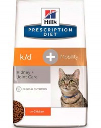 Hill's Prescription Diet k/D + Mobility для кошек лечение почек + поддержка суставов (42422) - Hill's Prescription Diet k/D + Mobility для кошек лечение почек + поддержка суставов (42422)