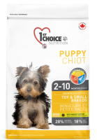 1st Choice Puppy Toy & Small Breed (Фёст чойс для щенков миниатюрных и мелких пород с курицей)