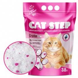 CAT STEP Crystal PINK (Кэт Степ Наполнитель силикагелевый) - CAT STEP Crystal PINK (Кэт Степ Наполнитель силикагелевый)