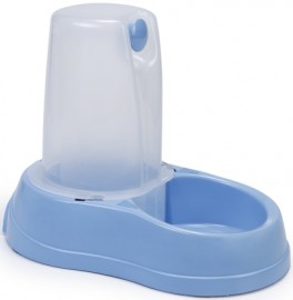 Beeztees Миска-дозатор для воды голубая, пластиковая 1,5л (80505) - ТЕРА Beeztees Миска 1,5л.jpg