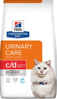 Feline C/D Urinary Stress (Хиллс для взрослых кошек профилактика МКБ при стрессе с океанической рыбой)