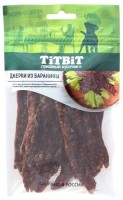 TiTBiT меню от шефа лакомство для собак джерки из баранины