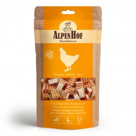 AlpenHof Мини-сэндвич куриный для мелких собак и щенков, 50г (74592) - AlpenHof Мини-сэндвич куриный для мелких собак и щенков, 50г (74592)