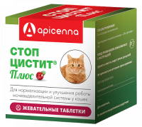 Апиценна Стоп-Цистит Плюс для кошек