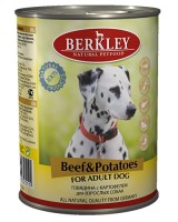 Berkley (Беркли) 75019 консервы для собак №7 Говядина с картофелем 400г (37023)