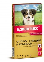 Bayer Адвантикс капли от блох и клещей для собак 10-25кг. (13271, 41499)