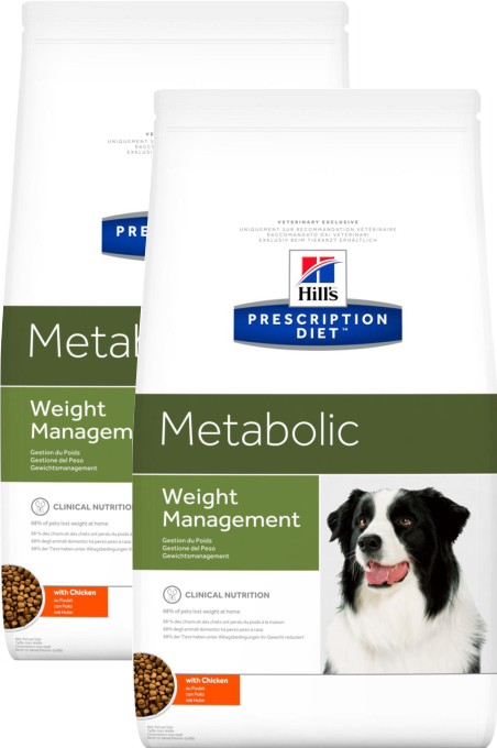 Акция! Хиллс Metabolic корм для коррекции веса у собак (37549)
