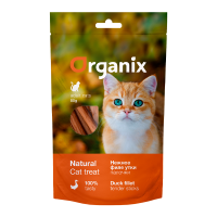 Organix (Органикс нежные палочки из филе утки для кошек 100% мясо)