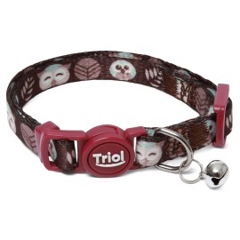 Triol (Триол ошейник для кошек нейлоновый "Сова") - Triol (Триол ошейник для кошек нейлоновый "Сова")