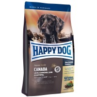 Happy Dog Canada ( Хэппи дог для взрослых собак и щенков с 6 месяцев средних и крупных пород с чувствительным пищеварением с мясом лосося, кролика и ягненка)