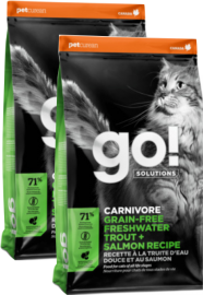 GO! Sensitivity + Shine Grain Free Freshwater Trout&Salmon Cat Recipe (Гоу Натурал беззерновой корм для кошек и котят с чувствительным пищеварением с форелью и лососем) (39580, 39579, 39578) Скидка на вторую упаковку 30% - GO! Sensitivity + Shine Grain Free Freshwater Trout&Salmon Cat Recipe (Гоу Натурал беззерновой корм для кошек и котят с чувствительным пищеварением с форелью и лососем) (39580, 39579, 39578) Скидка на вторую упаковку 30%