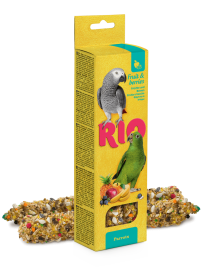 RIO палочки для попугаев с фруктами и ягодами (99776) - RIO палочки для попугаев с фруктами и ягодами (99776)