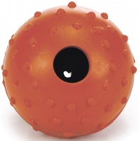 Beeztees игрушка для собак "мячик с колокольчиком", литая резина 41003 (625915)
