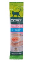 TiTBiT крем-суп с кусочками лосося для кошек