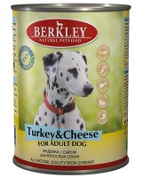 Berkley (Беркли) 75071 консервы для собак №3 Индейка с сыром 400г (37024)