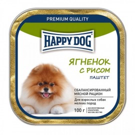 Happy Dog Mini (Хэппи Дог Мини ягненок с рисом, паштет) - Happy Dog Mini (Хэппи Дог Мини ягненок с рисом, паштет)