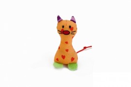 I.P.T.S. Игрушка для кошек "Рыжий котик" 8см. 39772 (440541) - 39772 рыжий котик.jpg