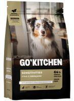 GO'KITCHEN sensitivities (Гоу Китчен беззерновой корм для щенков и собак всех возрастов с уткой для чувствительного пищеварения)