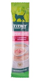 TiTBiT крем-суп с кусочками телятины для кошек - TiTBiT крем-суп с кусочками телятины для кошек