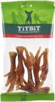 TiTBiT лакомство для собак лапки куриные вяленые