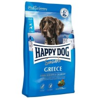 Happy Dog Greece (Хэппи дог для взрослых собак средних и крупных пород с чувствительным пищеварением мясо ягненка, креветок, кальмаров)