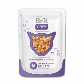 Brit паучи для кошек и котят курица и сыр 80гр (46660) - c5709d6c887d8c792bbafc5bc3ff0286.jpg