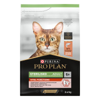 Pro Plan Sterilised Vital functions Salmon (Про План для кастрированных котов и стерилизованных кошек с лососем для поддержания органов чувств)