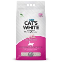 Cat's White Baby Powder (Кэтс Вайт комкующийся наполнитель с ароматом детской присыпки)