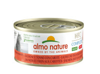 Almo Nature Made in Italy Salmon and Tuna and Carrot (консервы для кошек итальянские рецепты лосось и тунец с морковью)