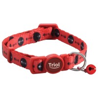 Triol (Триол ошейник для кошек нейлоновый "Косточки")