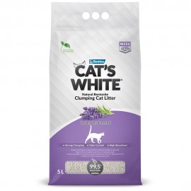 Cat's White Lavender (Кэтс Вайт комкующийся наполнитель с нежным ароматом лаванды) - Cat's White Lavender (Кэтс Вайт комкующийся наполнитель с нежным ароматом лаванды)