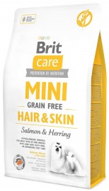 Brit Care Mini Grain Free Hair&Skin (Брит гипоаллергенный корм для собак миниатюрных пород для особого ухода за кожей и шерстью)(68716, 68715, 68714) - Brit Care Mini Grain Free Hair&Skin (Брит гипоаллергенный корм для собак миниатюрных пород для особого ухода за кожей и шерстью)(68716, 68715, 68714)