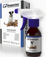 Экопром I211 Инспектор Спрей для собак и кошек от внутренних и наружных паразитов 100мл (40869)