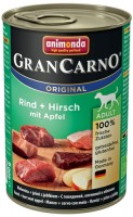 GranCarno Original Adult консервы для собак с Говядиной, олениной и яблоком (Анимонда для взрослых собак) (Анимонда для взрослых собак) (40619)