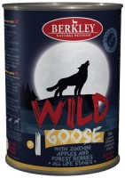 Berkley (Беркли) 75080 Wild консервы для собак №1 Гусь с цукини, яблоками и лесными ягодами 400г (84829)