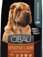 Farmina Cibau Sensitive Lamb Medium&Maxi (Фармина Чибау сухой корм суперпремиум класса для взрослых собак средних и крупных пород, склонных к аллергическим реакциям с ягненком)