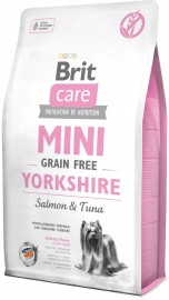 Brit Care Mini Grain Free Yorkshire Salmon&Tuna (Брит гипоаллергенный корм для йоркширских терьеров с лососем и тунцом)(68728, 68727, 68726) - Brit Care Mini Grain Free Yorkshire Salmon&Tuna (Брит гипоаллергенный корм для йоркширских терьеров с лососем и тунцом)(68728, 68727, 68726)