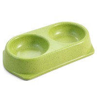 Triol NATURAL (Триол миска из бамбука двойная 2*180мл)