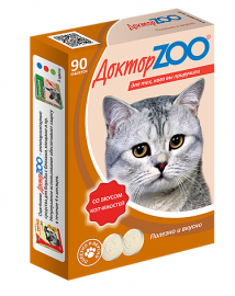 ДокторZOO ( Доктор ЗОО мультивитаминное лакомство для кошек со вкусом копченостей (12994)) - ДокторZOO ( Доктор ЗОО мультивитаминное лакомство для кошек со вкусом копченостей (12994))