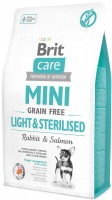 Brit Care Mini Grain Free Light&Sterilised (Брит гипоаллергенный корм для собак миниатюрных пород с избыточным весом и стерилизованных собак)(68719, 68718, 68717)