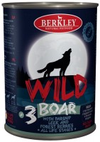 Berkley (Беркли) 75082 Wild консервы для собак №3 Кабан с пастернаком, сладким луком и лесными ягодами 400г (84831)
