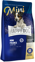 Happy Dog Mini France (Хэппи Дог Мини Франция для взрослых собак при аллергии и пищевой непереносимости, утка и картофель)