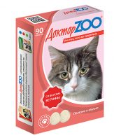 ДокторZOO ( Доктор ЗОО мультивитаминное лакомство для кошек со вкусом ветчины (12991))